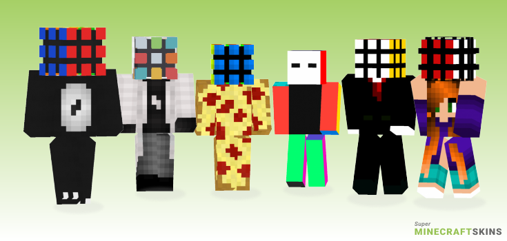 Rubix Minecraft Skins - Best Free Minecraft skins for Girls and Boys