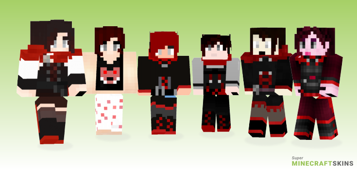 Ruby rose Minecraft Skins - Best Free Minecraft skins for Girls and Boys