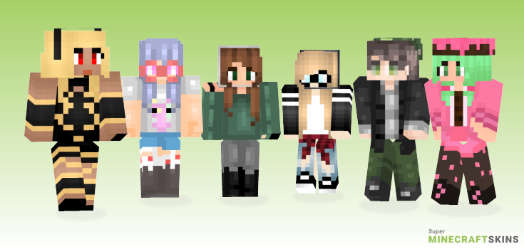 Rush Minecraft Skins - Best Free Minecraft skins for Girls and Boys