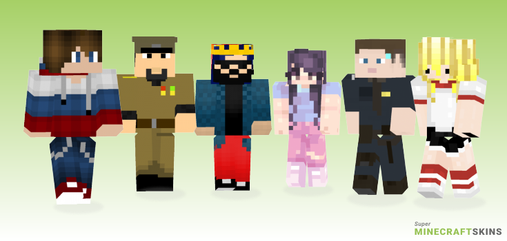 Russian Minecraft Skins - Best Free Minecraft skins for Girls and Boys