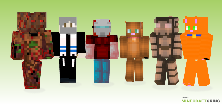 Rusty Minecraft Skins - Best Free Minecraft skins for Girls and Boys