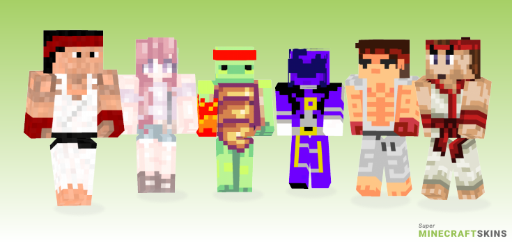 Ryu Minecraft Skins - Best Free Minecraft skins for Girls and Boys