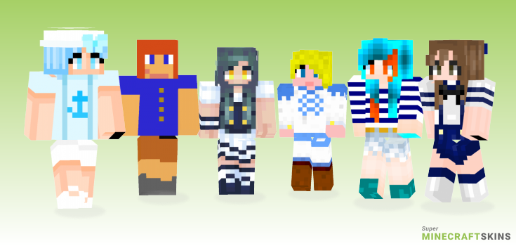 Sailor girl Minecraft Skins - Best Free Minecraft skins for Girls and Boys