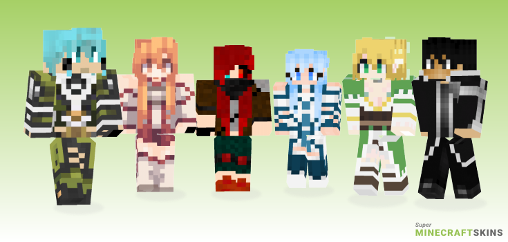 Sao Minecraft Skins - Best Free Minecraft skins for Girls and Boys
