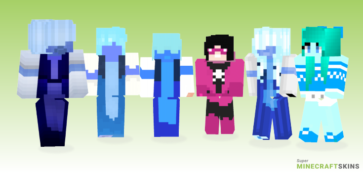 Sapphire Minecraft Skins - Best Free Minecraft skins for Girls and Boys