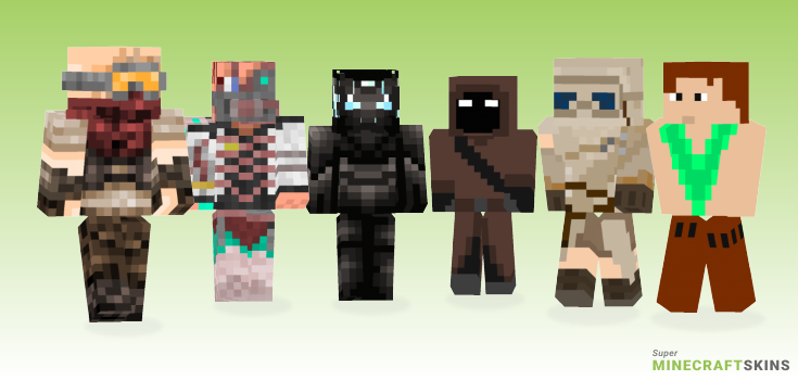 Scavenger Minecraft Skins - Best Free Minecraft skins for Girls and Boys