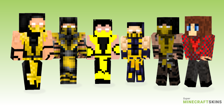 Scorpion Minecraft Skins - Best Free Minecraft skins for Girls and Boys