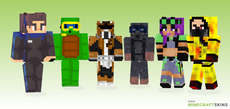 Scuba Minecraft Skins - Best Free Minecraft skins for Girls and Boys