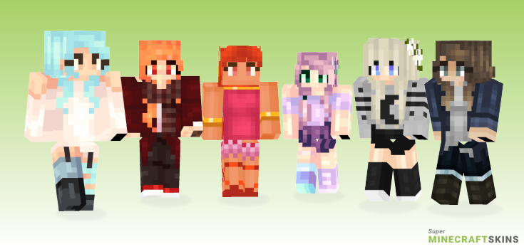 Seasons Minecraft Skins - Best Free Minecraft skins for Girls and Boys
