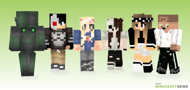Second Minecraft Skins - Best Free Minecraft skins for Girls and Boys