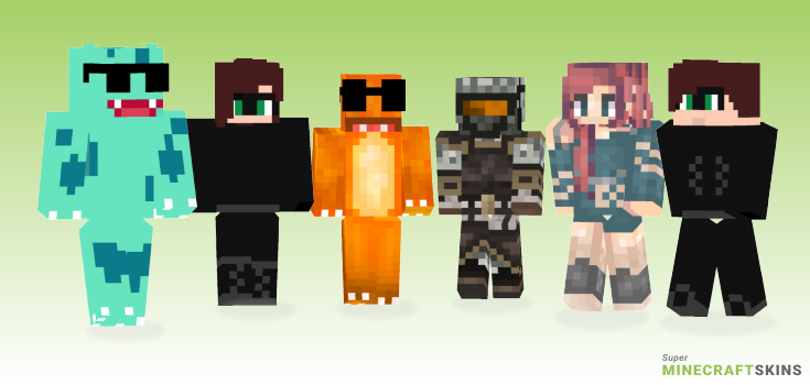 Secret Minecraft Skins - Best Free Minecraft skins for Girls and Boys