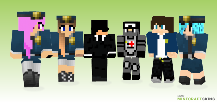 Security guard Minecraft Skins - Best Free Minecraft skins for Girls and Boys