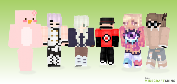 See you Minecraft Skins - Best Free Minecraft skins for Girls and Boys
