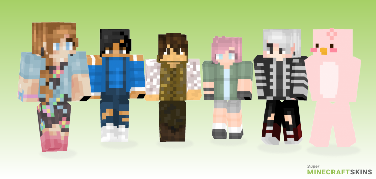 See Minecraft Skins - Best Free Minecraft skins for Girls and Boys