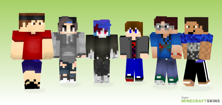 Self Minecraft Skins - Best Free Minecraft skins for Girls and Boys