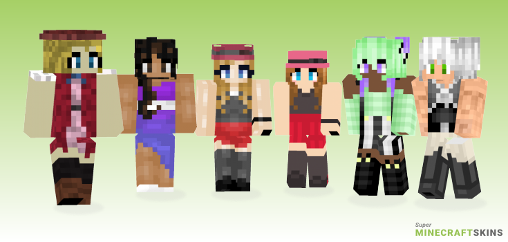 Serena Minecraft Skins - Best Free Minecraft skins for Girls and Boys