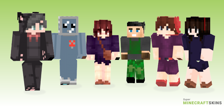 Service Minecraft Skins - Best Free Minecraft skins for Girls and Boys