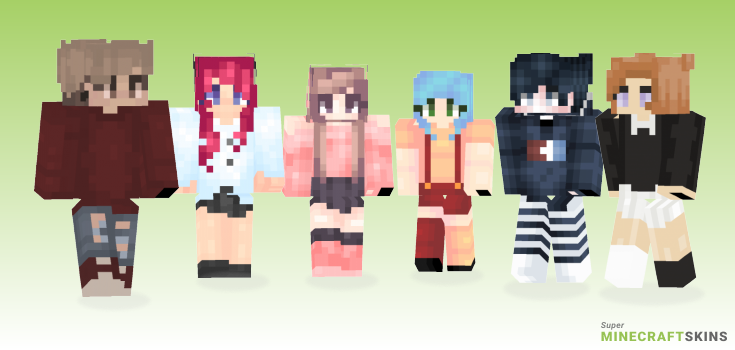Shading Minecraft Skins - Best Free Minecraft skins for Girls and Boys