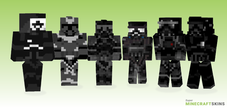 Shadow trooper Minecraft Skins - Best Free Minecraft skins for Girls and Boys