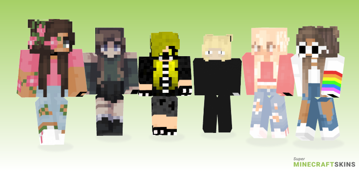 She Minecraft Skins - Best Free Minecraft skins for Girls and Boys