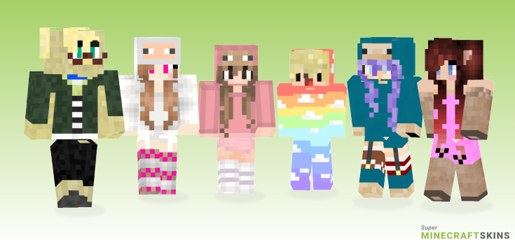 Sheep girl Minecraft Skins - Best Free Minecraft skins for Girls and Boys