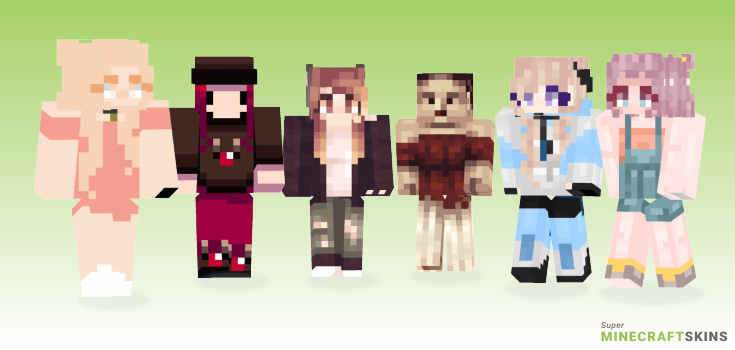 Shes Minecraft Skins - Best Free Minecraft skins for Girls and Boys
