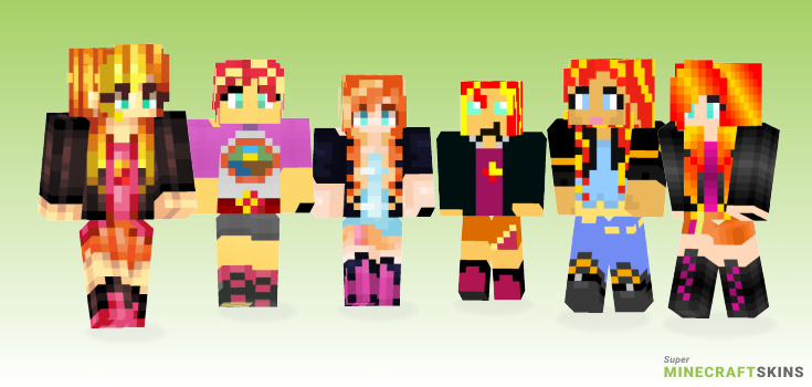 Shimmer Minecraft Skins - Best Free Minecraft skins for Girls and Boys