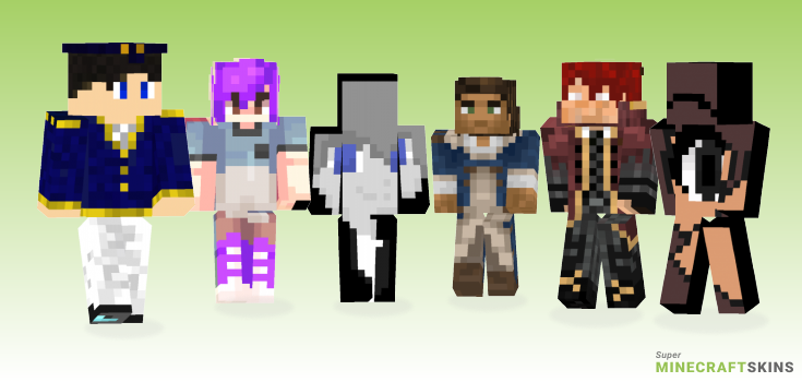 Ship Minecraft Skins - Best Free Minecraft skins for Girls and Boys