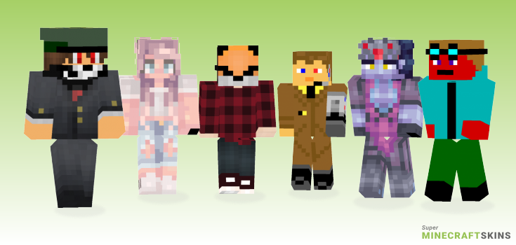 Shot Minecraft Skins - Best Free Minecraft skins for Girls and Boys