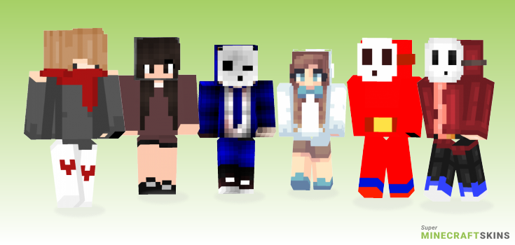 Shy Minecraft Skins - Best Free Minecraft skins for Girls and Boys