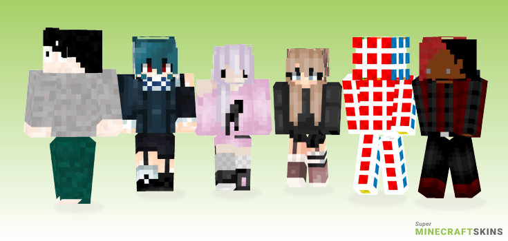 Side Minecraft Skins - Best Free Minecraft skins for Girls and Boys
