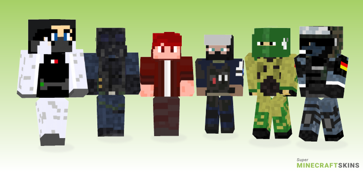 Siege Minecraft Skins - Best Free Minecraft skins for Girls and Boys