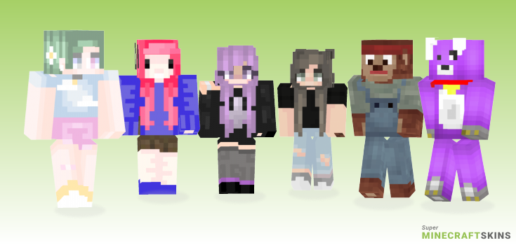 Silly Minecraft Skins - Best Free Minecraft skins for Girls and Boys