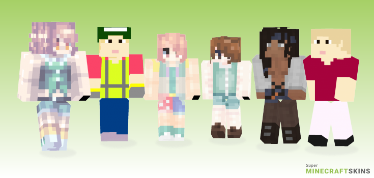 Simmons Minecraft Skins - Best Free Minecraft skins for Girls and Boys