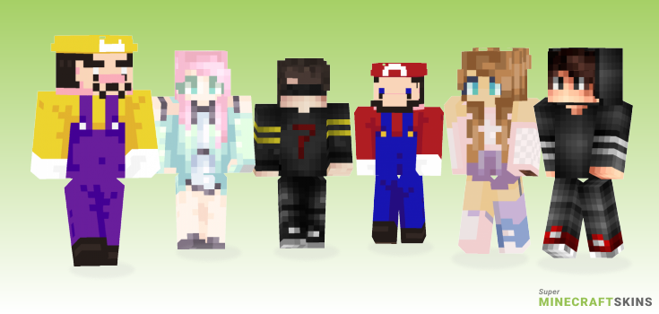 Simple Minecraft Skins - Best Free Minecraft skins for Girls and Boys
