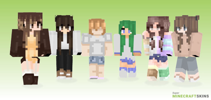 Simplicity Minecraft Skins - Best Free Minecraft skins for Girls and Boys