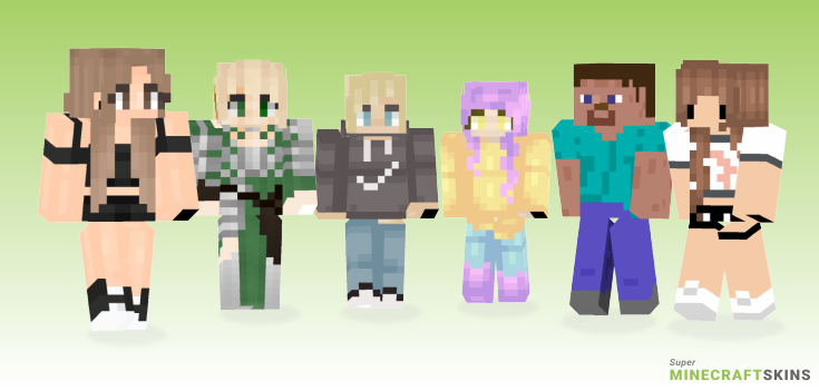 Simply Minecraft Skins - Best Free Minecraft skins for Girls and Boys