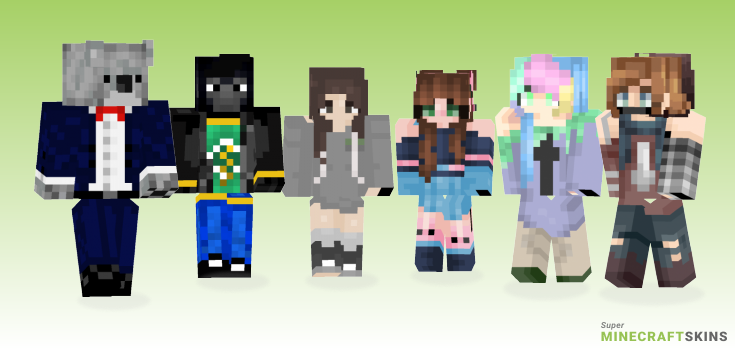 Sing Minecraft Skins - Best Free Minecraft skins for Girls and Boys