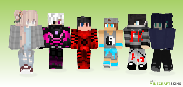 Sk Minecraft Skins - Best Free Minecraft skins for Girls and Boys