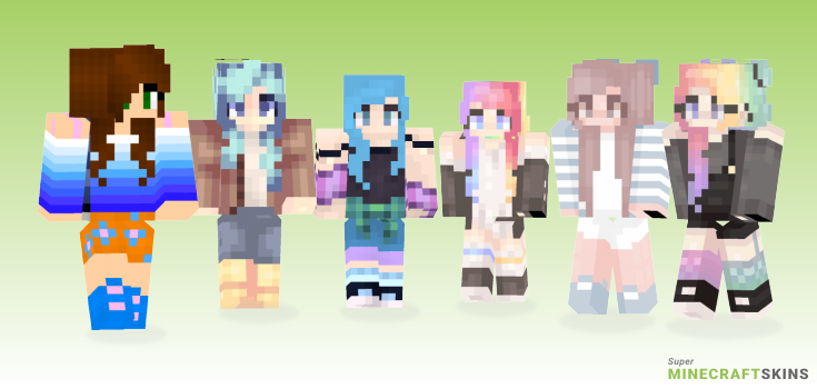 Skies Minecraft Skins - Best Free Minecraft skins for Girls and Boys