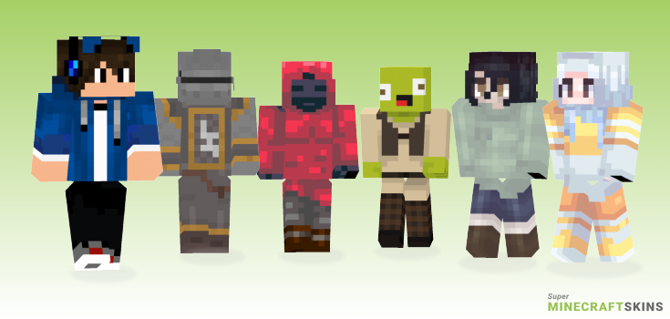 Skinner Minecraft Skins - Best Free Minecraft skins for Girls and Boys