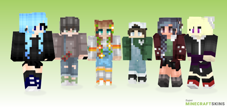 Skinning Minecraft Skins - Best Free Minecraft skins for Girls and Boys