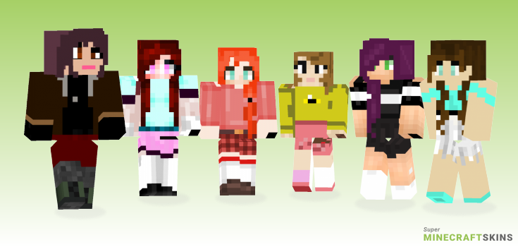 Skirt Minecraft Skins - Best Free Minecraft skins for Girls and Boys