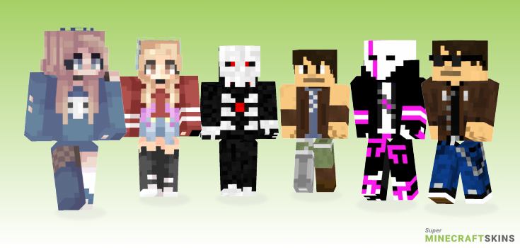 Skully Minecraft Skins - Best Free Minecraft skins for Girls and Boys