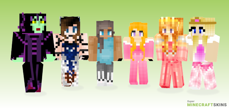 Sleeping beauty Minecraft Skins - Best Free Minecraft skins for Girls and Boys