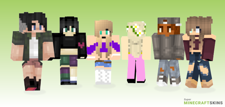 Sleeve Minecraft Skins - Best Free Minecraft skins for Girls and Boys