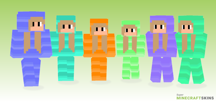 Slirio Minecraft Skins - Best Free Minecraft skins for Girls and Boys