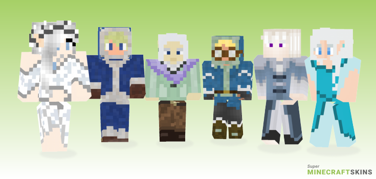 Snow elf Minecraft Skins - Best Free Minecraft skins for Girls and Boys