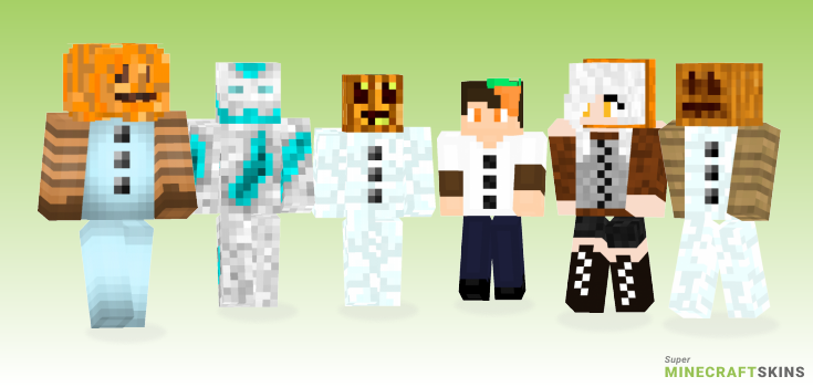 Snow golem Minecraft Skins - Best Free Minecraft skins for Girls and Boys