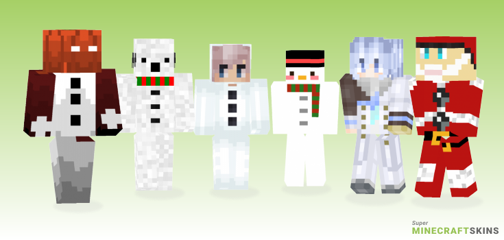 Snowman Minecraft Skins - Best Free Minecraft skins for Girls and Boys
